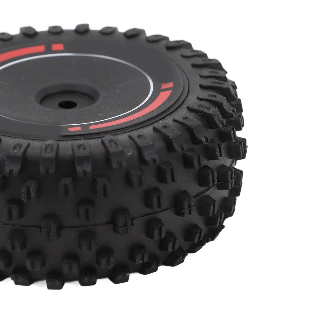 2 шт. Задняя шина для радиоуправляемой машинки, хорошее сцепление, противоскользящая резиновая задняя шина, замена для WLTOYS 124010