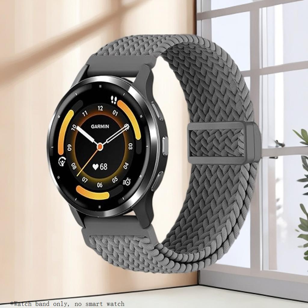 Плетеный нейлоновый ремешок, подходящий для HONOR Choice Watch 2i, с пластиковой магнитной застежкой, Регулируемый спортивный ремешок для мужчин и женщин