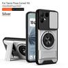 Slide Camera Cover Compatible for Tecno Pova Curve 2 Case With Built-in Ring Stand and Folding Stand