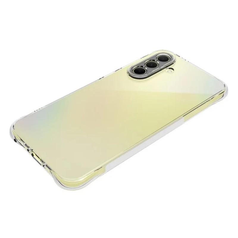 Прозрачный ТПУ чехол для Samsung Galaxy A56 5G WANLONFENG серии TM 2.0мм задняя крышка телефона