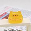 Handmade Resin Hair Clips & Croc Charms with Luminous Bear and Cartoon Designs