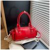 IELGY Korean Version High-End Fashion All-Match Portable Commuter Bowling Bag