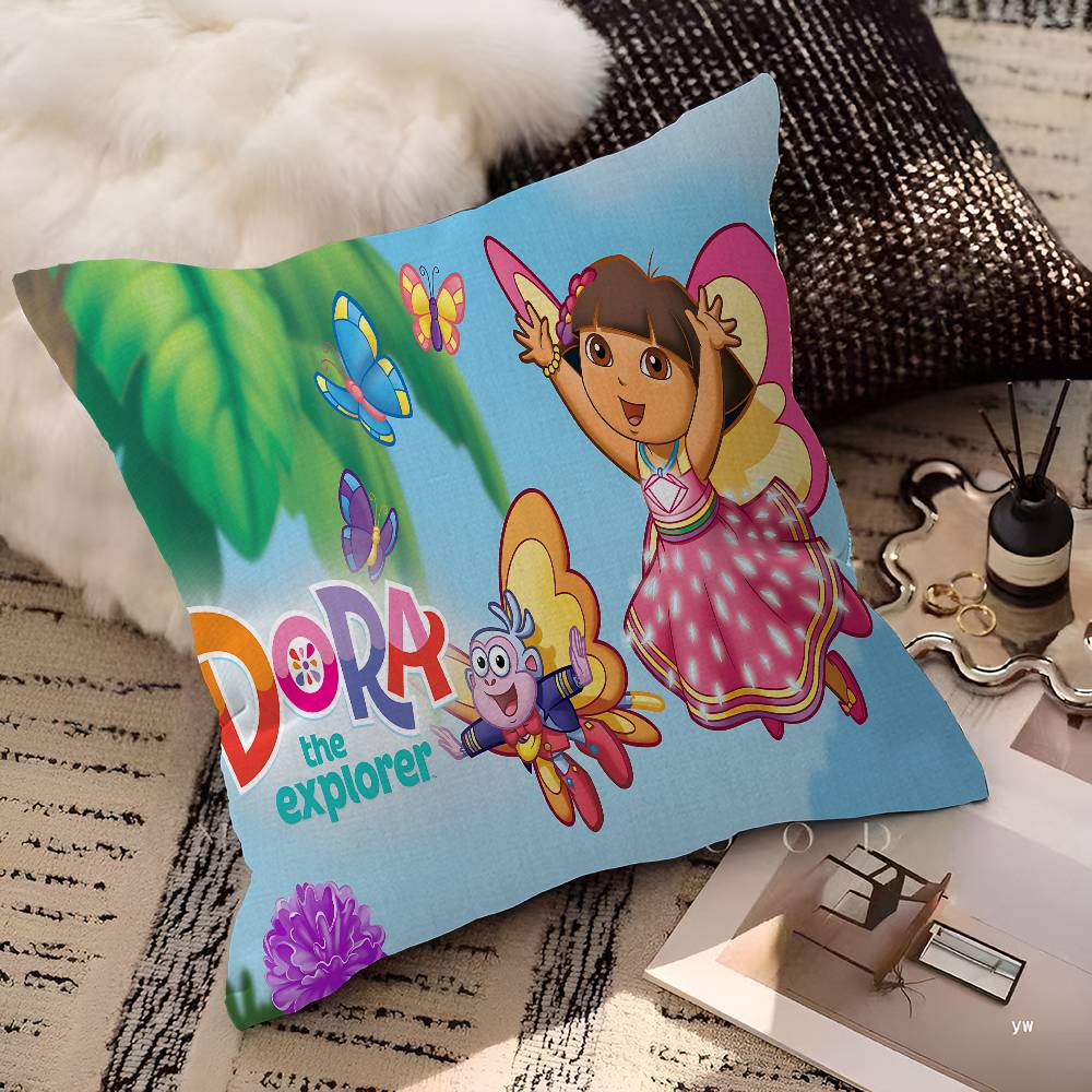TV D-Dora Анимация Исследователь Наволочки Домашнее Постельное Белье Декоративная Наволочка Свадебная Супер Мягкая Наволочка