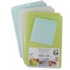 Fujisho Cutting Board, Antibacterial, Made In Japan, Lightweight Plastic (Sherpa EX), Large X 3 Colors, 3 Pieces (Includes 1 Palm-Sized Small Cutting