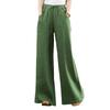 Spring and Summer Literary Cotton and Linen Pants Loose Large Size Wide Leg Pants High Waist Floor Mopping Pants Straight Trousers
