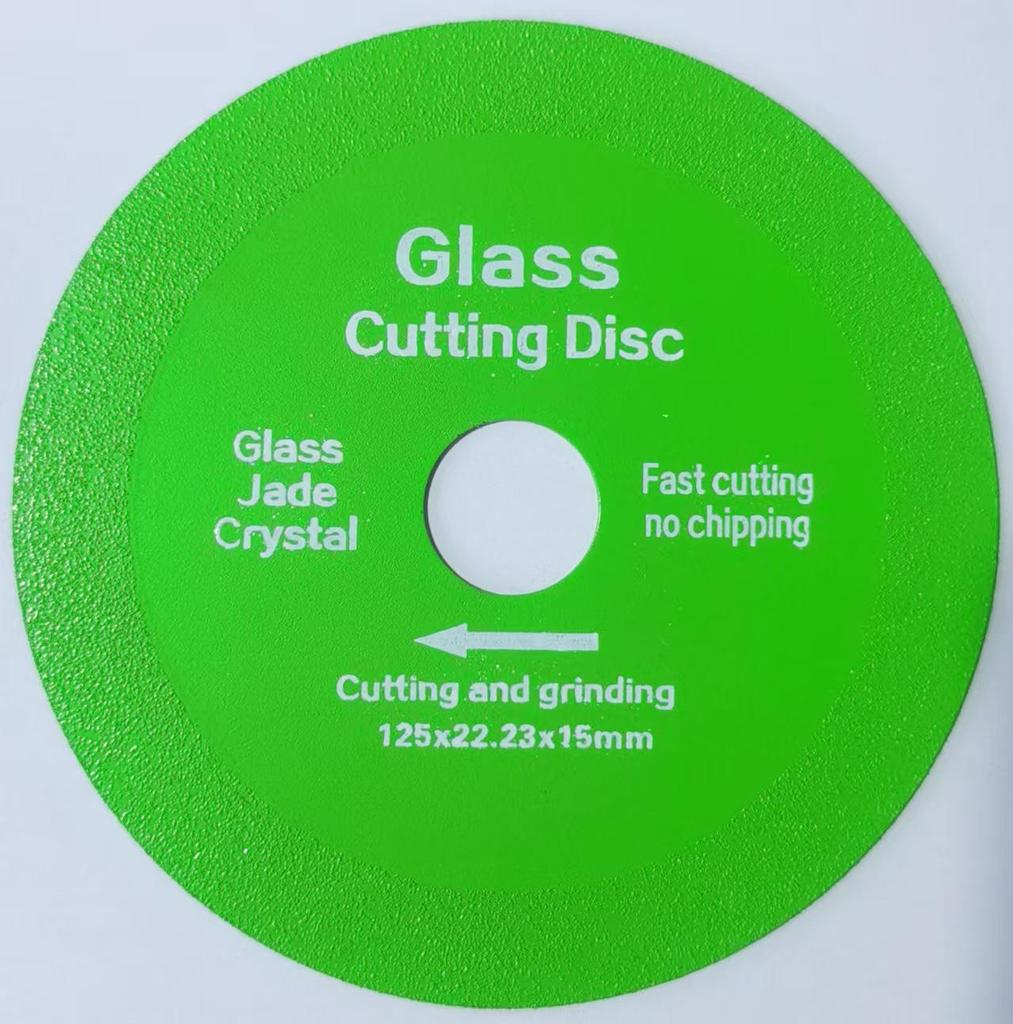 Glass King Tile & Ceramic Cutting Disc - Precision Grinder Blade for Wine Bottles & Jade, No Edge Chipping.