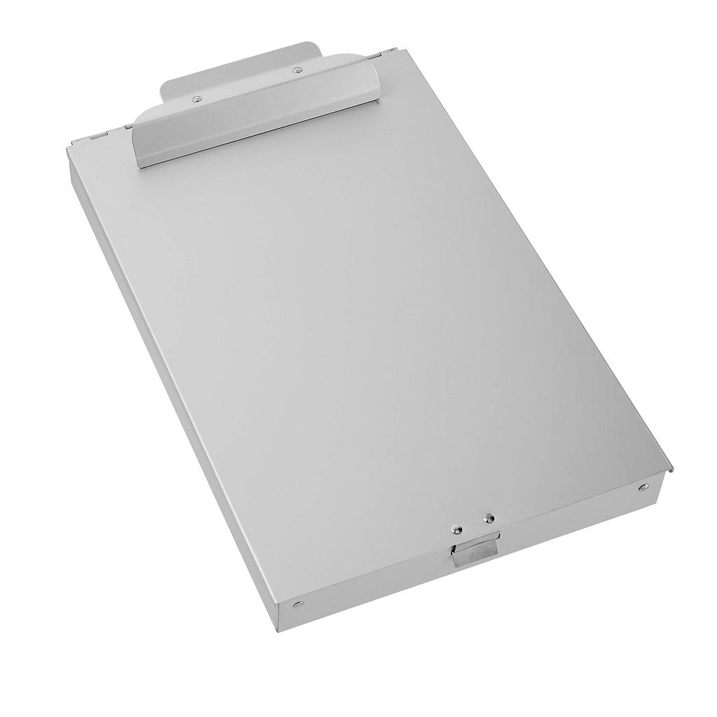 Amazon Basics Clipboard Metal Silver Storage, 3-Tier,