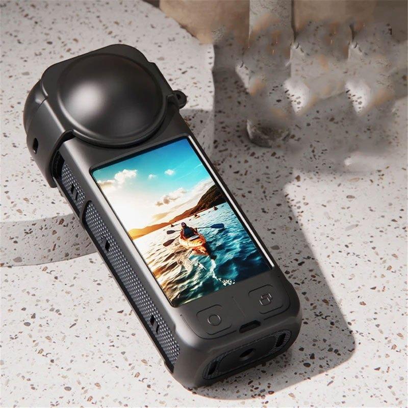 X3/X4/X5 Lens Cap for Insta360 X5 X3 X4 Camera Lens Guard Silicone Protective Cover Anti-Scratch Lens Protector Accessories