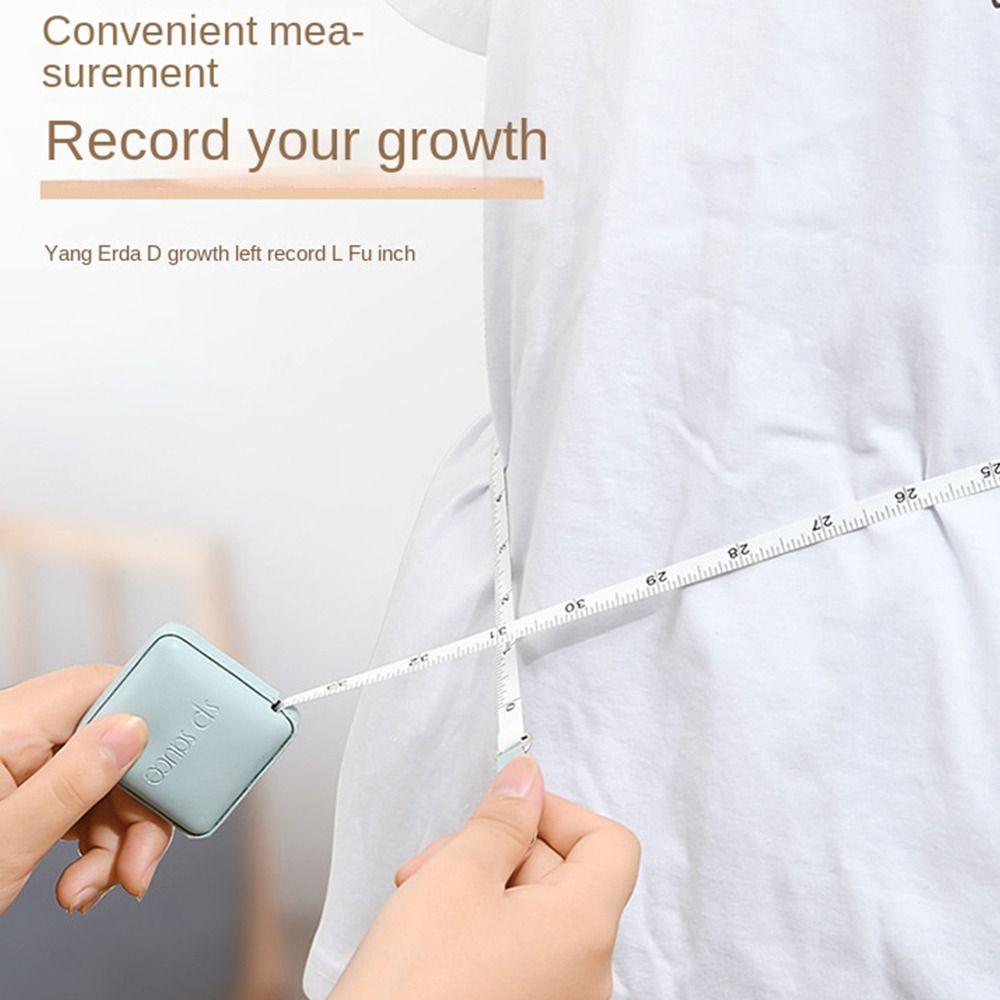 Retractable Measuring Tape Ruler Double Scale Ruler Soft Tape Measure Body Measurement Soft Ruler