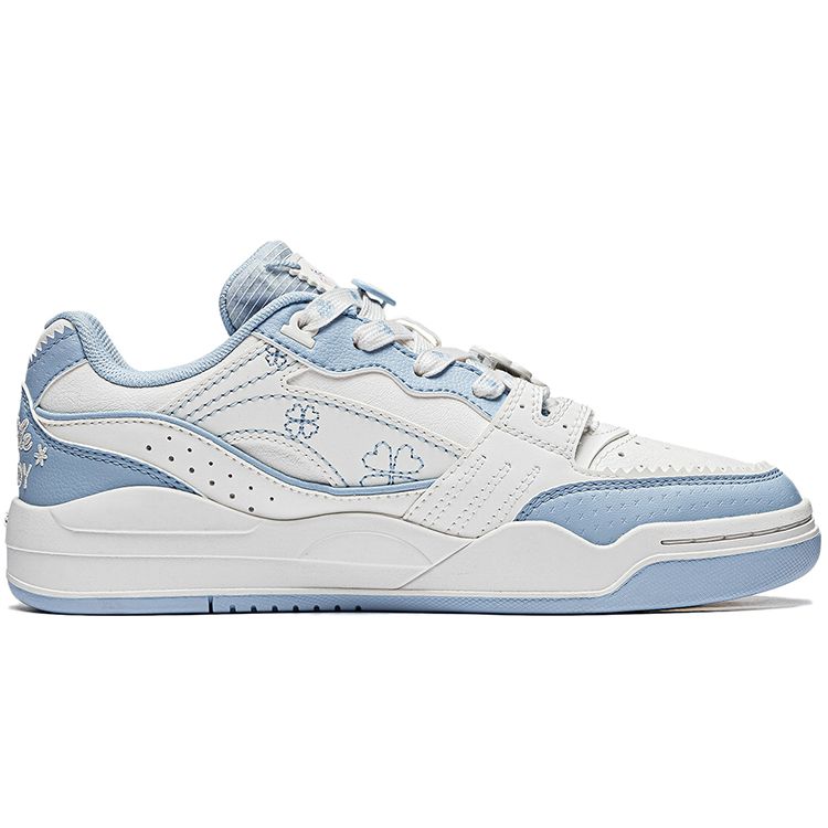 Li Ning Moon White Disney Marie Cat Collaboration Толстая подошва Увеличивающая рост Амортизирующая Легкая Низкая Кроссовки для скейтбординга Женские кроссовки AGCT416-4