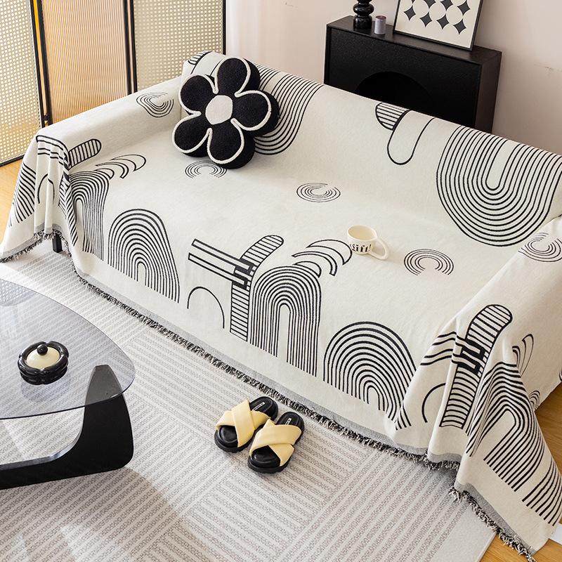 Чехол для дивана Four Seasons Universal Fashion Simple Чехол для подушки дивана Чехол Net Red Sofa Full Cover Towel Высококачественный чехол для дивана
