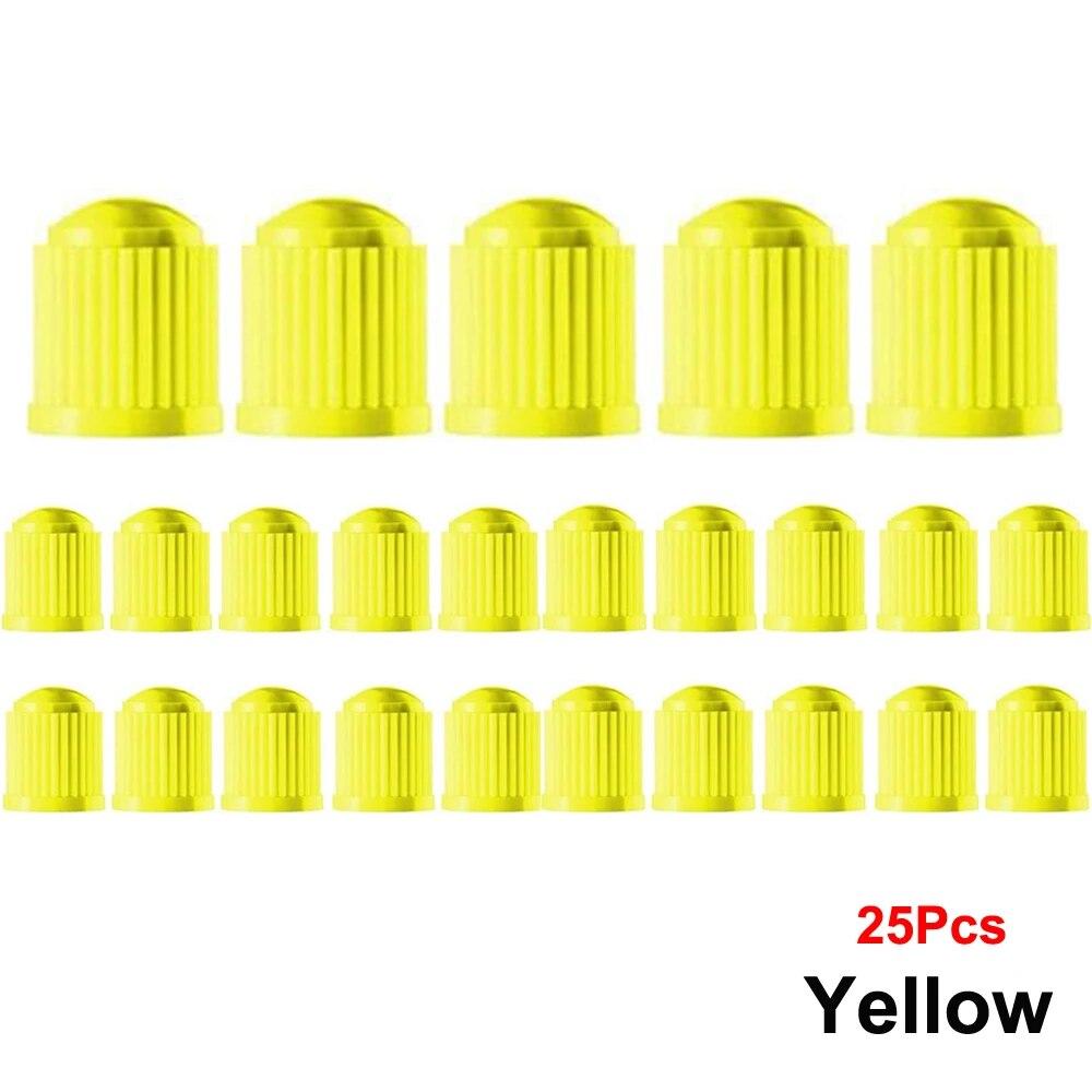 10/25/50/100 шт. колпачки для клапанов шин, пластиковые автомобильные стержни для шин, пылезащитные чехлы, универсальные колпачки для клапанов для автомобилей, мотоциклов, велосипедов, велосипедов