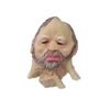 Simulation Latex Head Cover Old Man Grandpa Cosplay Halloween Headgear Prop Mask