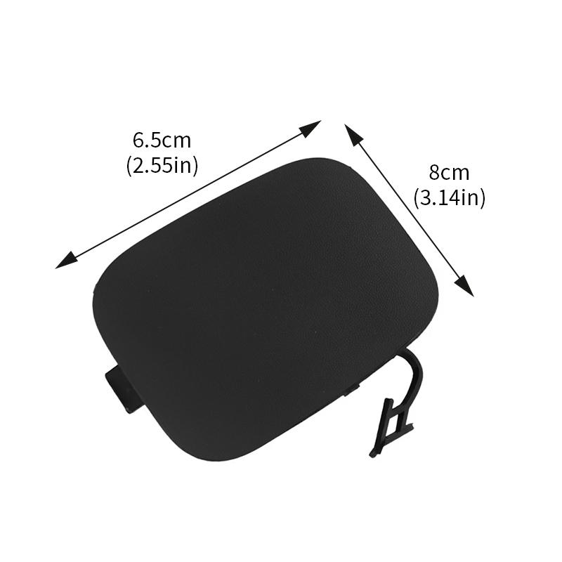 Car Rear Bumper Tow Hook Plug Cover Black Bumper Tow Hook Plug Cover For Jeep Compass 2017- 53223417 5UP67AXRAB 5UP67RXFAB