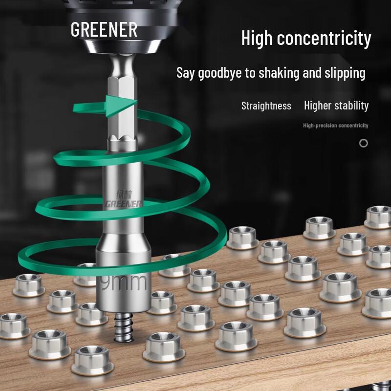 Extended Magnetic Hex Socket Set