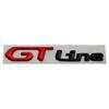 Металлическая наклейка на крыло автомобиля GT GTLINE, значок-эмблема на задний багажник
