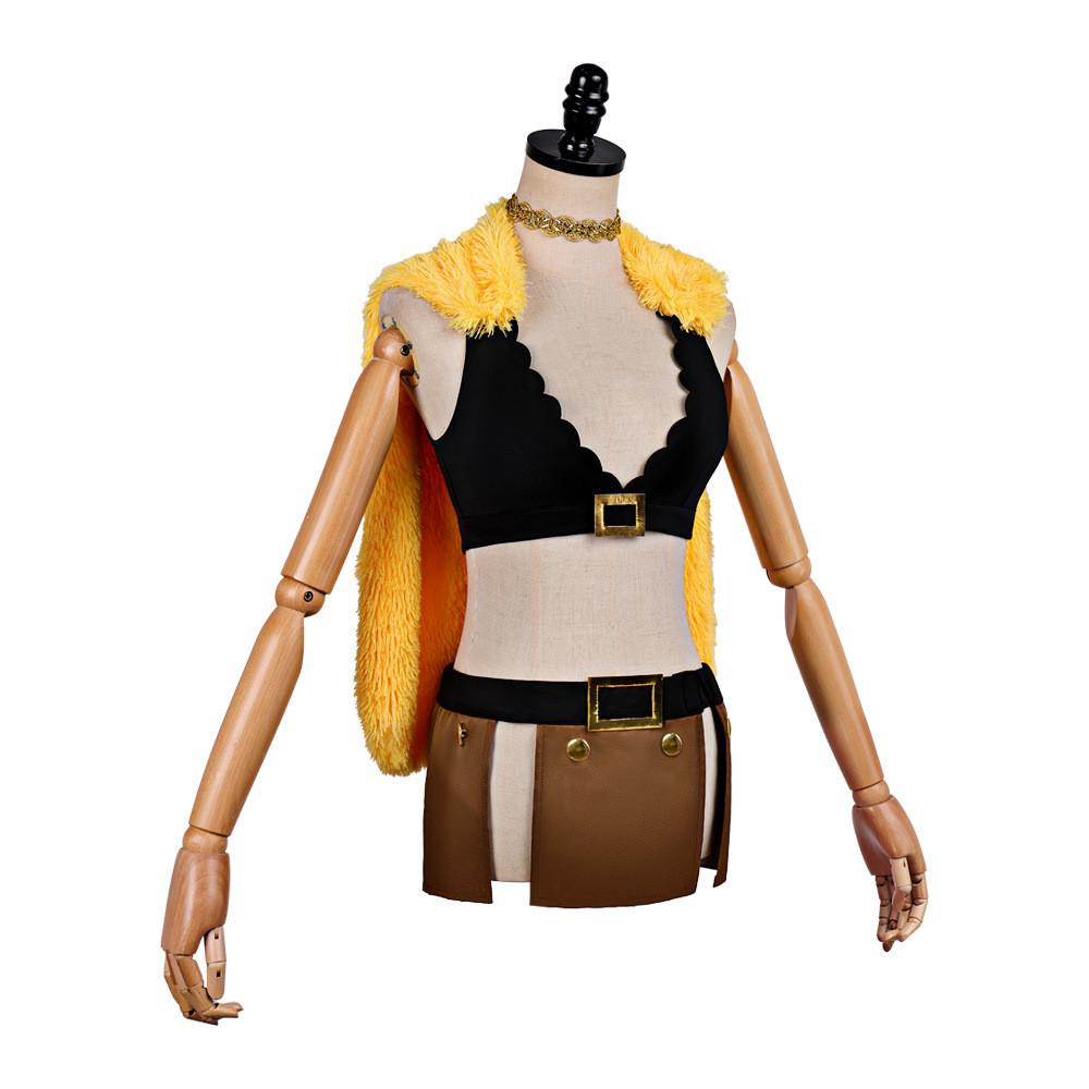 One Piece Nami Cosplay Clothing With Polyester Fabric For Anime Conventions And Cosplay Events