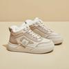 2024 Winter White Plus Velvet Thick-Soled Heightening Sports Shoes - New Korean Style for Women, SH909