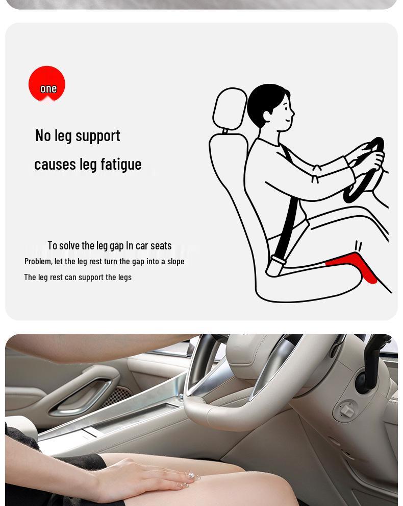 Подушка-сиденье с подставкой для ног для моделей BYD: Тюлень, Чайка, Дельфин, Хань ДМ, Тан, Юань ВВ, Сун - Расширенная подкладка