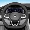 Для Volkswagen VW T- Roc ID7 Polo Arteon Taigo T-corss Чехол на руль автомобиля 10 цветов Замша Кожа 38 СМ Автоаксессуары