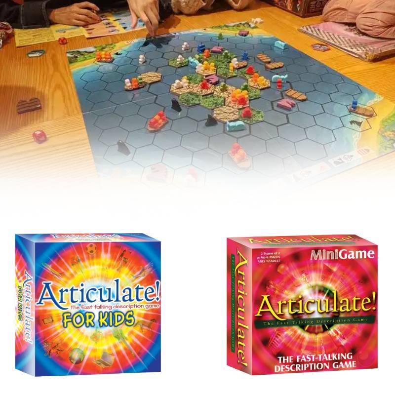 Настольная игра Articulate Английская Интерактивная Семейная Развлекательная Игрушка Для Детей И Взрослых