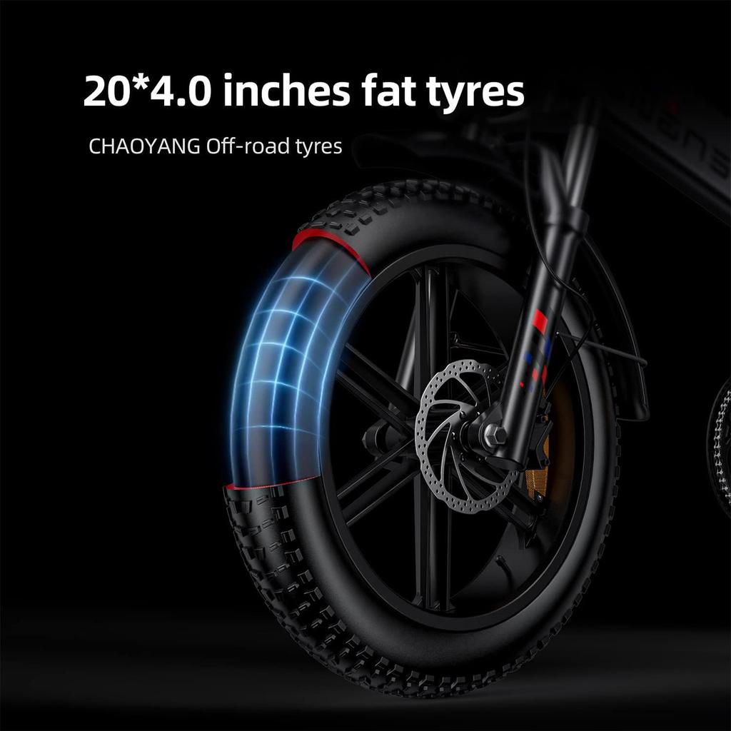 ENGWE ENGINE X 20-дюймовый складной электровелосипед для взрослых, литиевая батарея 48 В, 13 Ач, 25 км/ч, 7 скоростей