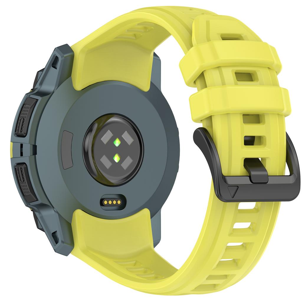 For Garmin Instinct 3 45mm Watch Band 22mm Silicone Replacement Strap
