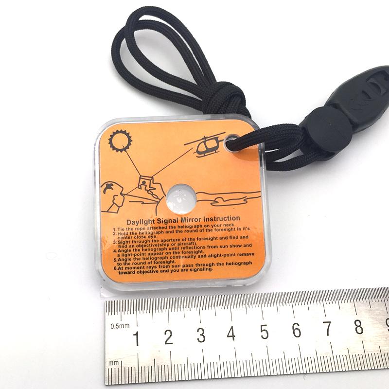 Практичное наружное аварийное отражающее зеркало для выживания, зеркало для приключений