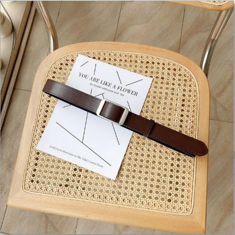 Стильный женский декоративный пояс в корейском стиле, универсальный, повседневный, студенческий, из полиуретана