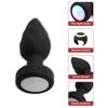 Glow-in-the-Dark Anal Vibrator with 10 Vibration Modes Night-Light Anal Masturbator Massager Adult Novelty Sex Toy