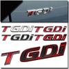 3D металлическая наклейка на автомобиль T GDI эмблема логотип задний значок автомобиля аксессуары для Sonata Tucson Lafesta Elantra DLX DCT Custo
