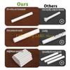 L8RE 50Pieces Humidifier Cotton Filter Sticks Sponge Texture Suitable for Most Models for Efficient Moisture Control