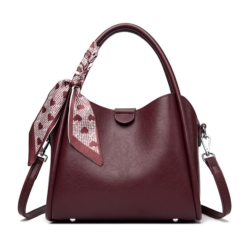 2024 Женская высококачественная портативная сумка-мессенджер Bucket