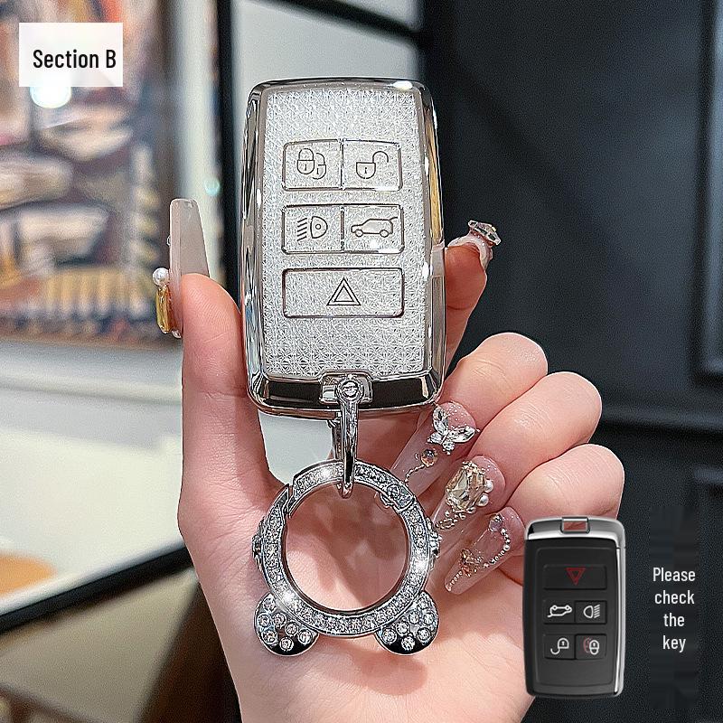 High-End Key Case with Buckle for 2013-2025 Range Rover Sports Models