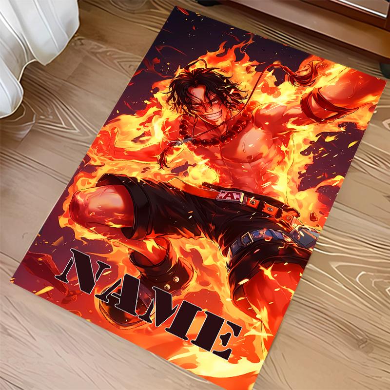 Custom personalization One Piece Print Area Rug - Soft, Washable Non-Slip Indoor Mat,Living Room,Home&Office Decorative Rug