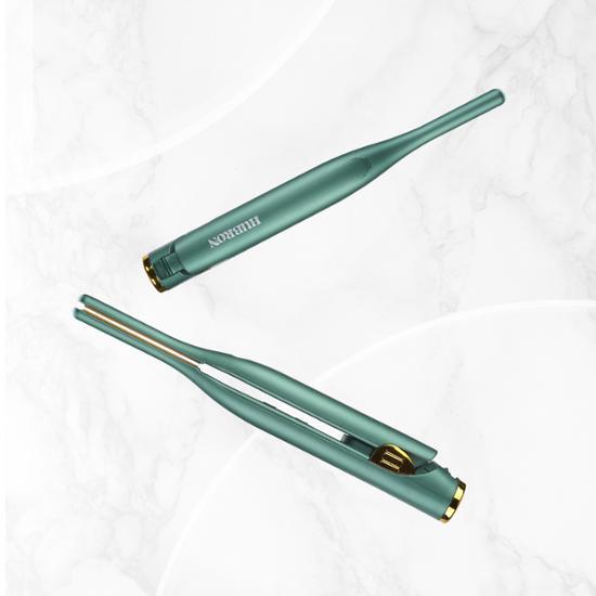 Hubron Root Volume Slim щипцы для завивки волос зеленый