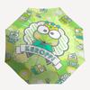 1pc Keroppi Frog Automatic Folding Umbrella - Portable 3-Fold Design with Iron Frame, Perfect for Outdoor Use, Festive Gifts, Travel, Daily Use, Suita