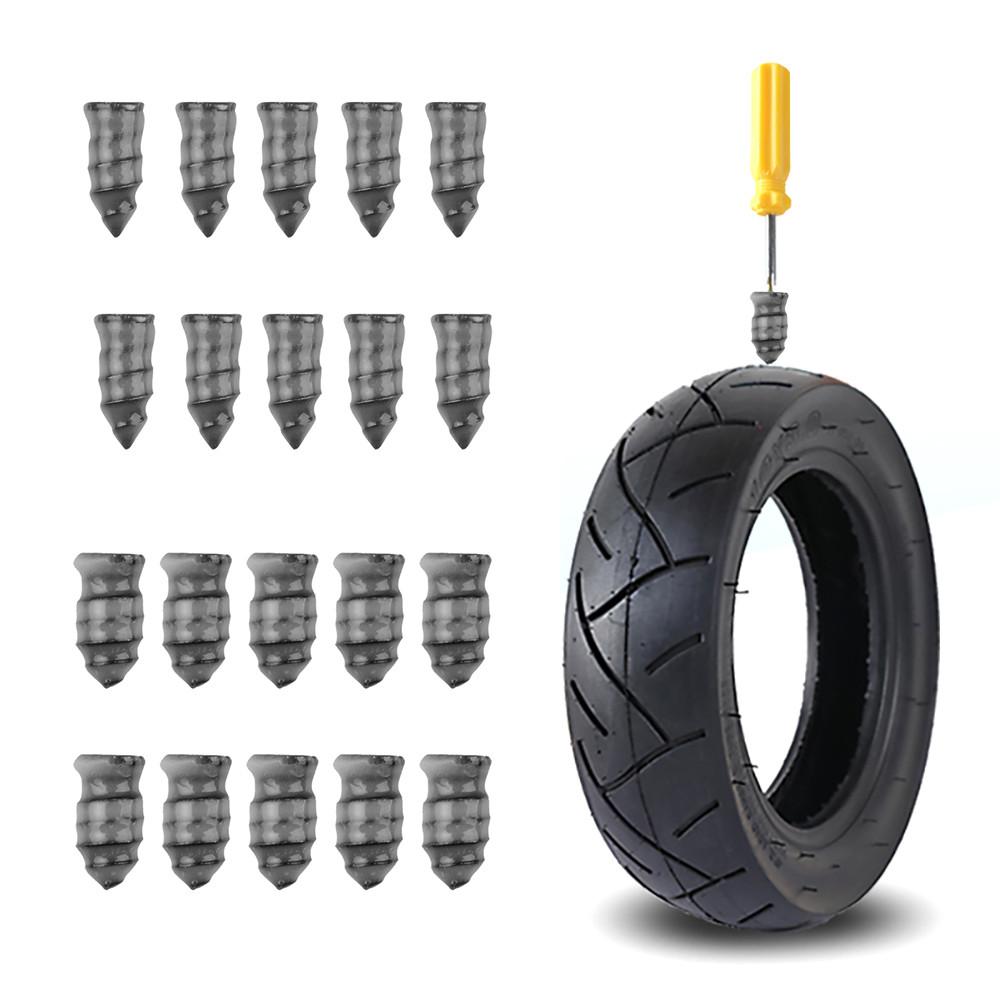 5-20pcs Tubeless Tyre Repair Rubber Nail Puncture Vacuum Tyre Quick Repair Tool Self Service Tire Repair for Car Trucks Motorcycle Scooter Bike