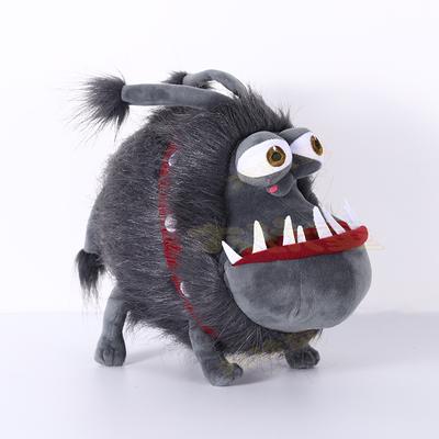Плюшевая игрушка Собака Длинношерстная Черная Кукла Мягкая Игрушка Коллекционная Подарок