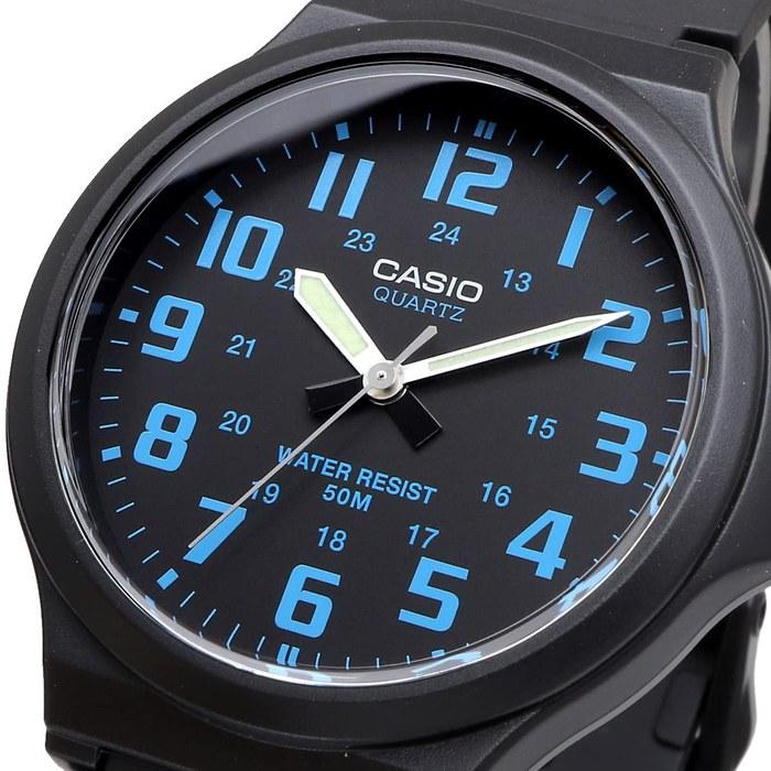 [Casio] Standard Analog Quartz Watch MW-240-2BV Men's Black & Blue