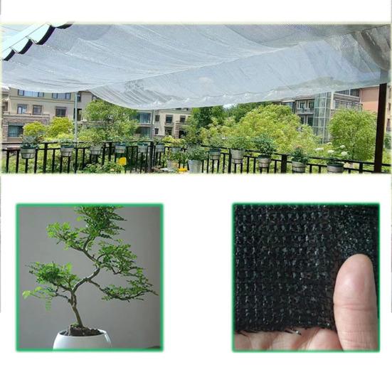 Теневая сетка для овощей и теплицы, устойчивая к УФ-излучению защита от солнца, усиленные углы, садовая солнцезащитная ткань с люверсами