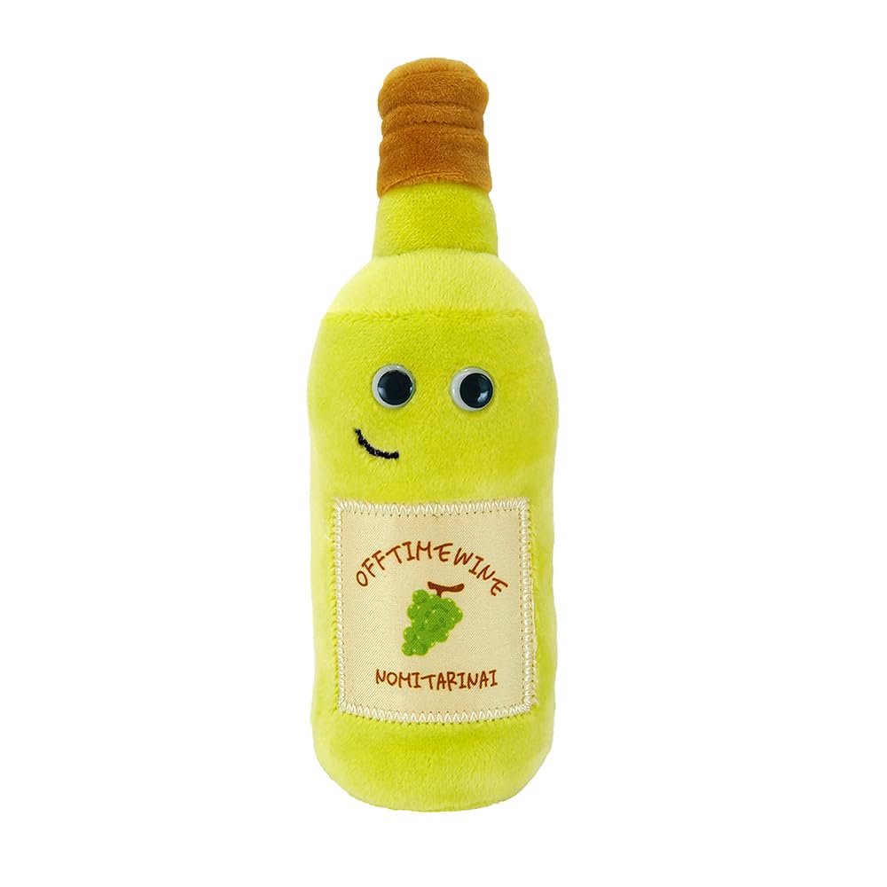 Мягкая игрушка SunLemon Off Time, Винный, 6 x 6 x 18 см, Плюшевая игрушка-еда, Снек, Редкая, OFF TIME P-9642