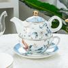Кофейная чашка Высококлассный Легкая роскошь Изысканный Чайный сервиз Новоселье Практичная Подарочная коробка Свадебный подарок Товары для дома