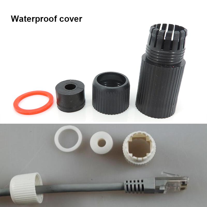 9-жильный кабель POE LAN для модуля платы IP-камеры видеонаблюдения RJ45, мощность постоянного тока 12 В, стандартный тип, без 4/5/7/8 проводов, светодиодный индикатор состояния, водонепроницаемый