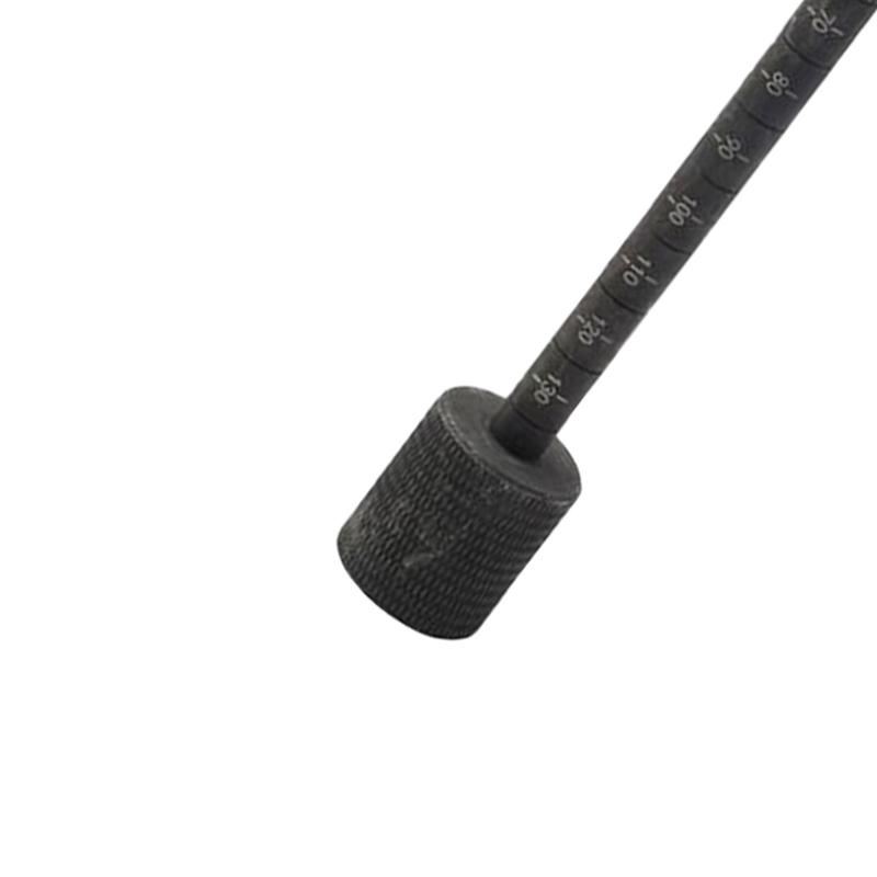For Fiat 500X 2016-17 Dipstick Replacement Oil Dipstick Tool Silver Black Direct Replacement 10323A 10323B Direct Fit