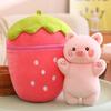 Animal Stuffed Rabbit Plush Carrot Strawberry Toys Decoration Gift Children
