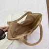 Leisure Grass Woven Bag for Women With Large Capacity New Summer Single Shoulder Commuting Woven Bag Beach Bag