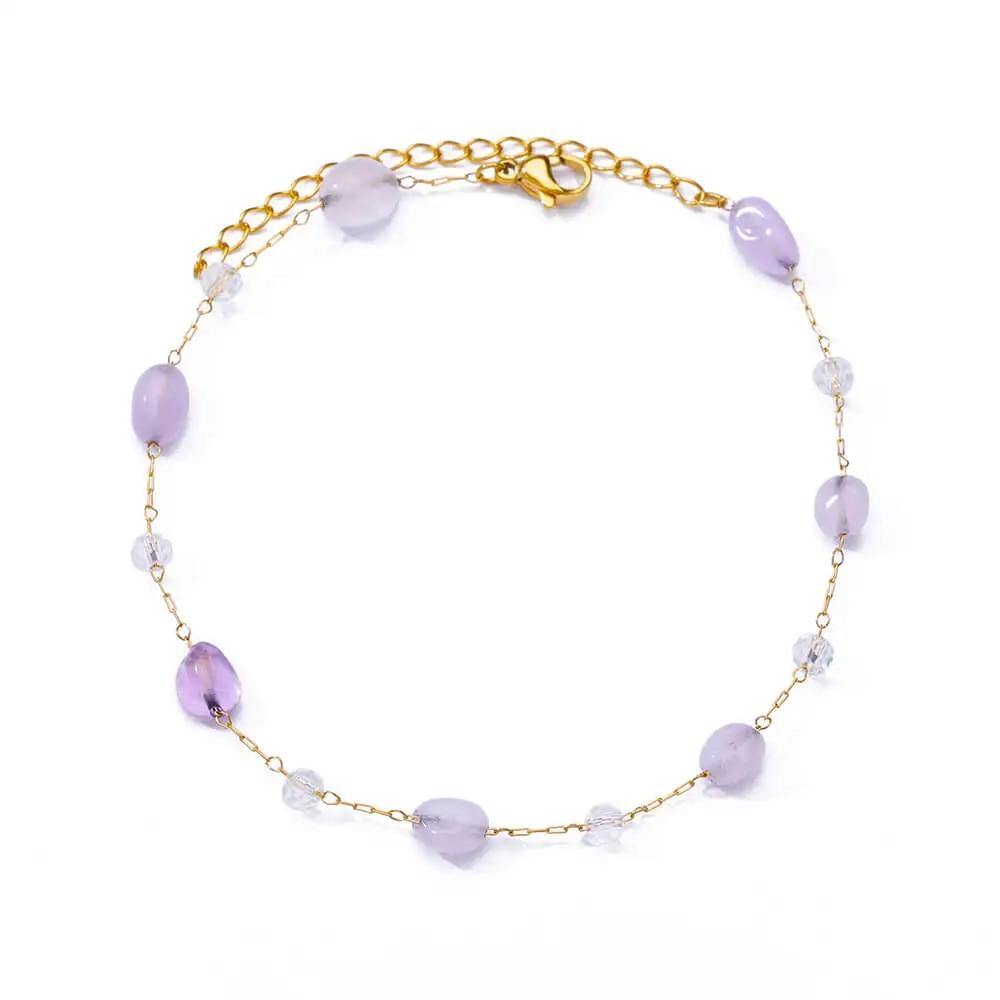 ICFTZWE Sun Hollow Bracelets For Women Stainless Steel Hand Chain Vintage Sunflower Anklet Boho Foot Jewelry Accessories