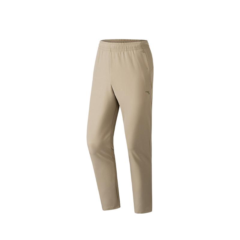 Anta Comfortable Versatile, Business Commuting, Solid Color Woven Sweatpants Men's 152547501D-1