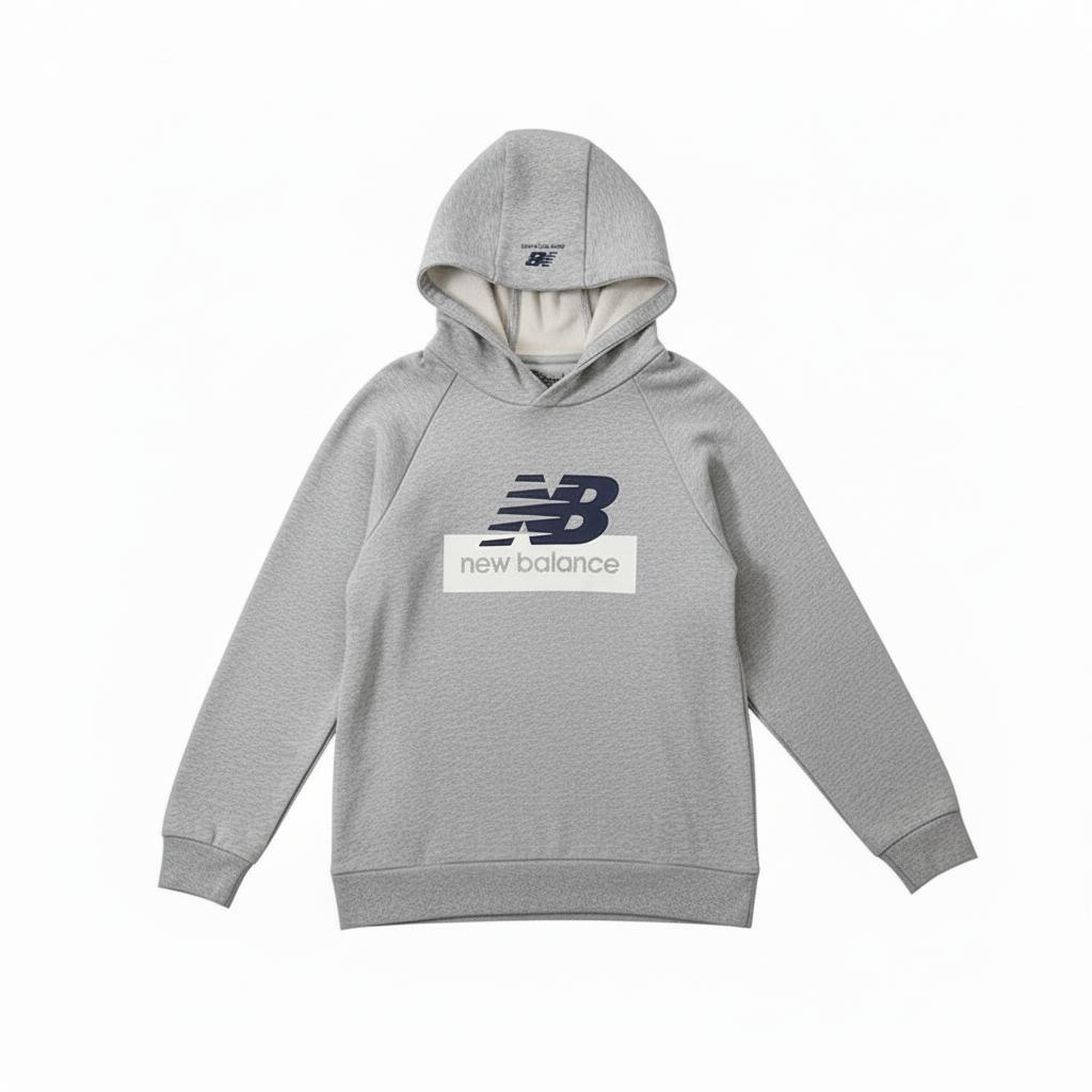 New Balance Детские толстовки с капюшоном Умеренные 7CB4S053-GR